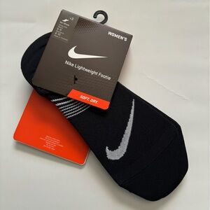 Nike Lightweight Footie Socks - 3 pair Set, Black